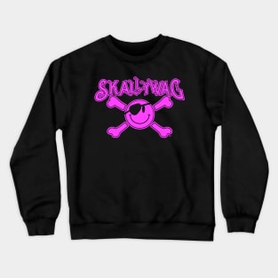 Scallywag Pink Crewneck Sweatshirt